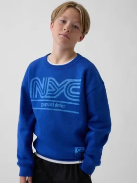 Çocuklar İçin Rahat Kesim Grafikli Sweatshirt