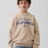 Çocuklar İçin Rahat Kesim Grafikli Sweatshirt