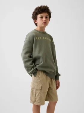 Çocuklar İçin Rahat Kesim Grafikli Sweatshirt