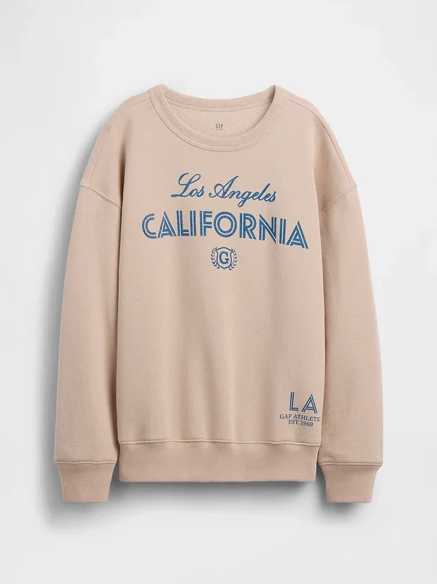 Çocuklar İçin Rahat Kesim Grafikli Sweatshirt