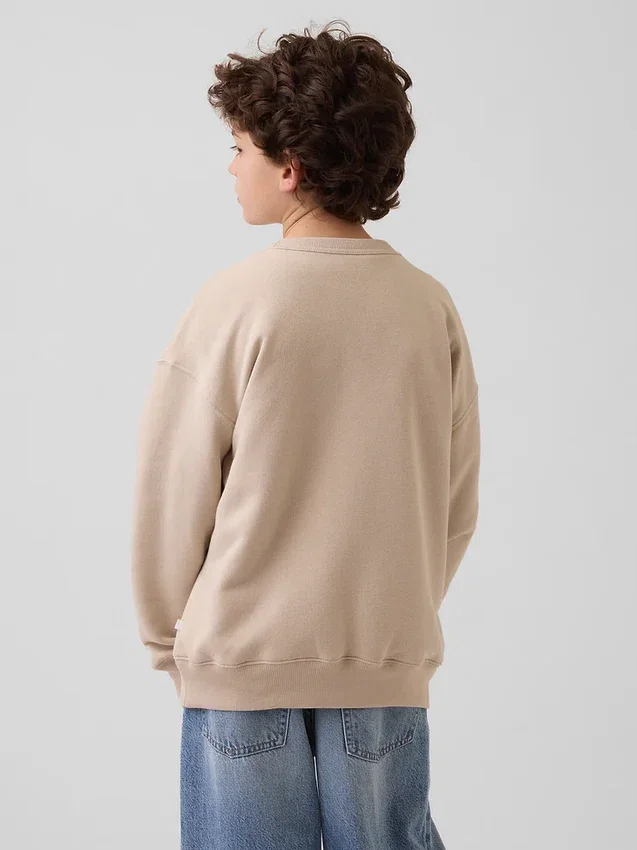 Çocuklar İçin Rahat Kesim Grafikli Sweatshirt