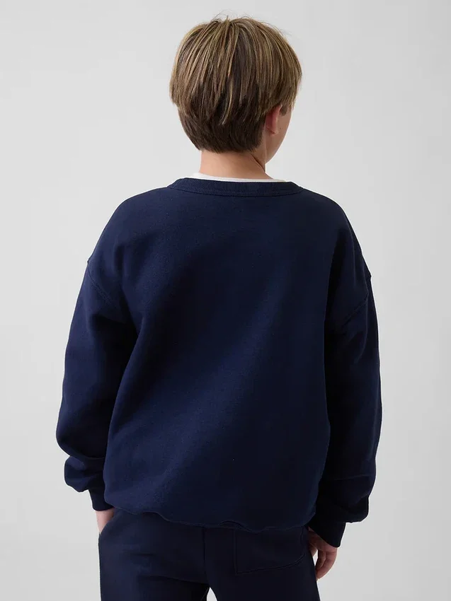 Çocuklar İçin Rahat Kesim Grafikli Sweatshirt