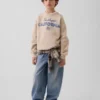 Çocuklar İçin Rahat Kesim Grafikli Sweatshirt