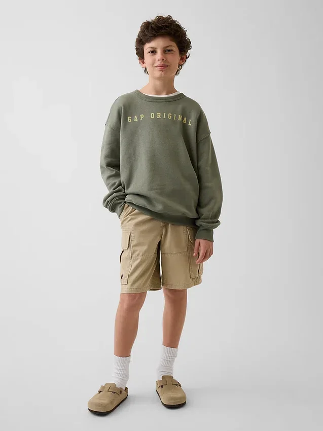 Çocuklar İçin Rahat Kesim Grafikli Sweatshirt