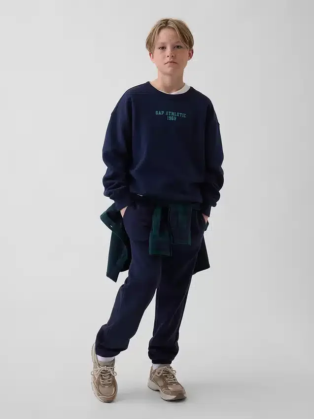 Çocuklar İçin Rahat Kesim Grafikli Sweatshirt