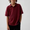 Çocuklar İçin Rahat Kesim Pike Polo Tişört