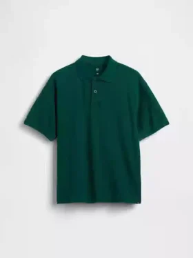 Çocuklar İçin Rahat Kesim Pike Polo Tişört