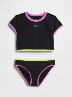 Çocuklar İçin Rash Guard Yüzme İki Parçalı