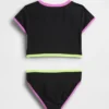 Çocuklar İçin Rash Guard Yüzme İki Parçalı