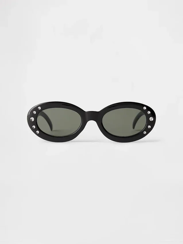 Çocuklar İçin Retro Oval Güneş Gözlüğü