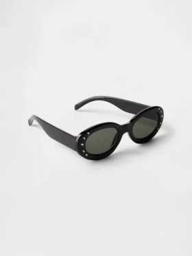 Çocuklar İçin Retro Oval Güneş Gözlüğü