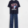 Çocuklar İçin Snoopy Geri Dönüştürülmüş Pijama Takımı