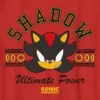 Çocuklar İçin Sonic the Hedgehog Gölge Desenli Tişört