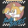 Çocuklar İçin Sonic the Hedgehog Tails Tacos Grafikli Tişört