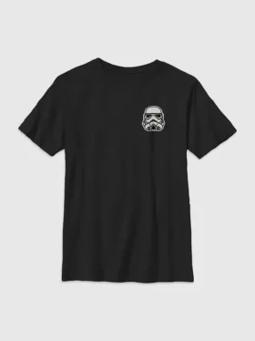 Çocuklar İçin Star Wars Nakışlı Storm Trooper Grafik Tişört