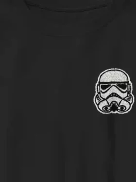 Çocuklar İçin Star Wars Nakışlı Storm Trooper Grafik Tişört