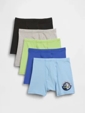 Çocuklar İçin Star Wars Organik Esnek Pamuklu Boxer Külot (5'li Paket)
