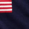 Çocuklar İçin Tığ İşi Oversized Americana Kazak