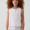 Çocuklar İçin Tığ İşi Tank Top