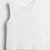 Çocuklar İçin Tığ İşi Tank Top