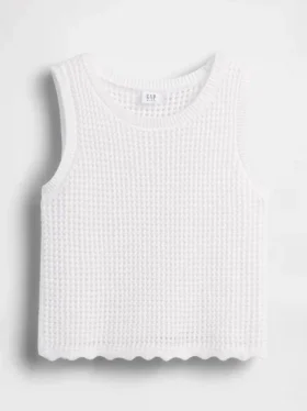 Çocuklar İçin Tığ İşi Tank Top