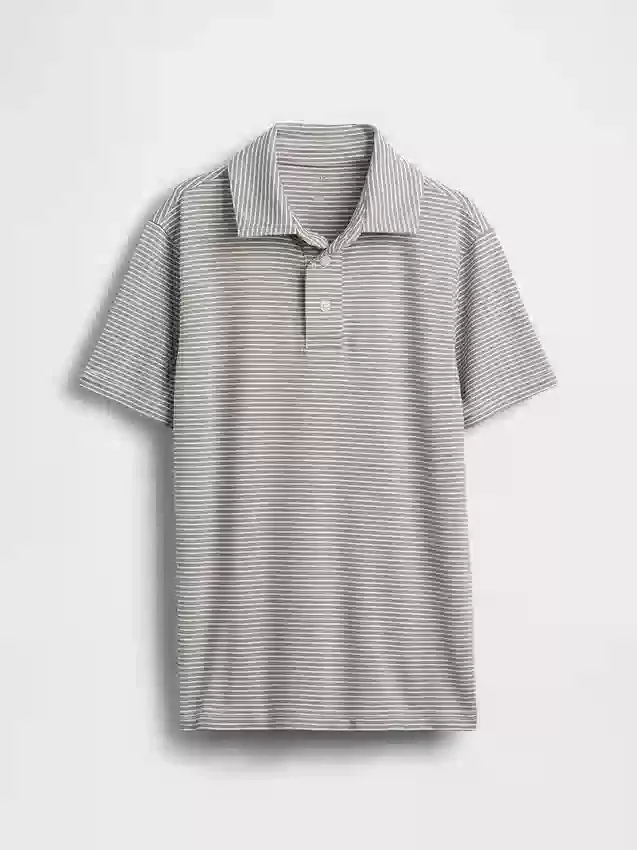 Çocuklar İçin Teknolojik Performans Polo Tişörtü