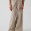 Çocuklar İçin Twill Bol Pantolon