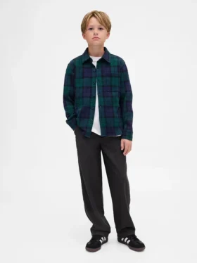 Çocuklar İçin Twill Rahat Pantolon