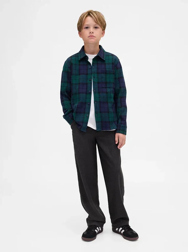 Çocuklar İçin Twill Rahat Pantolon