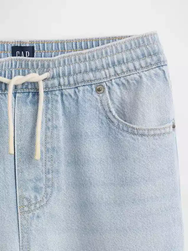 Çocuklar İçin Ultra Yumuşak Bol Kesim Jean'ler