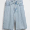 Çocuklar İçin Ultra Yumuşak Denim Bol Şortlar