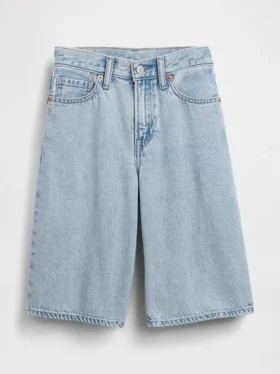 Çocuklar İçin Ultra Yumuşak Denim Bol Şortlar