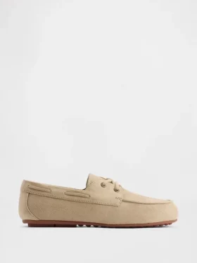 Çocuklar İçin Vegan Süet Loaferlar