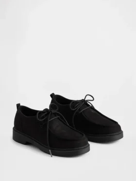 Çocuklar İçin Vegan Süet Loaferlar