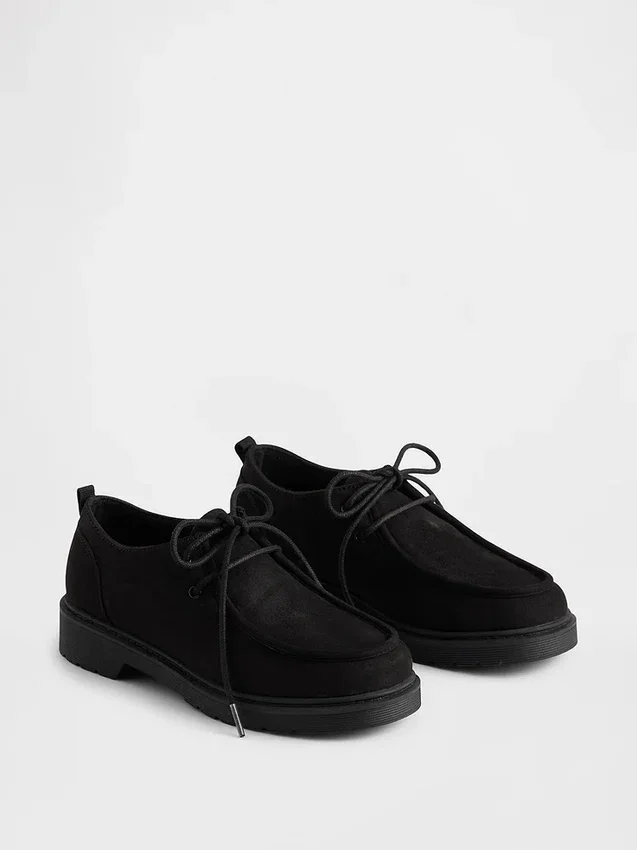 Çocuklar İçin Vegan Süet Loaferlar