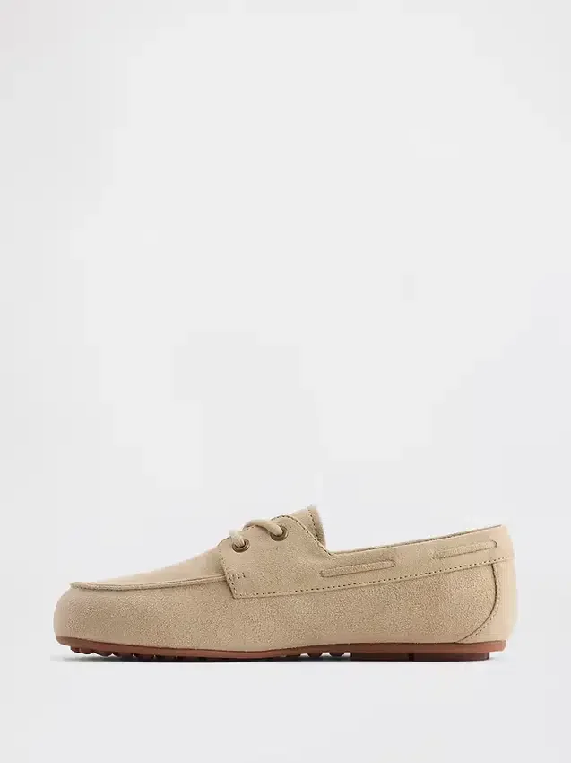 Çocuklar İçin Vegan Süet Loaferlar