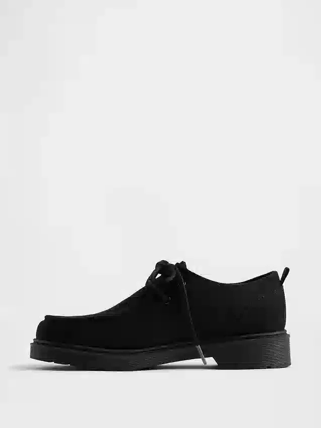 Çocuklar İçin Vegan Süet Loaferlar