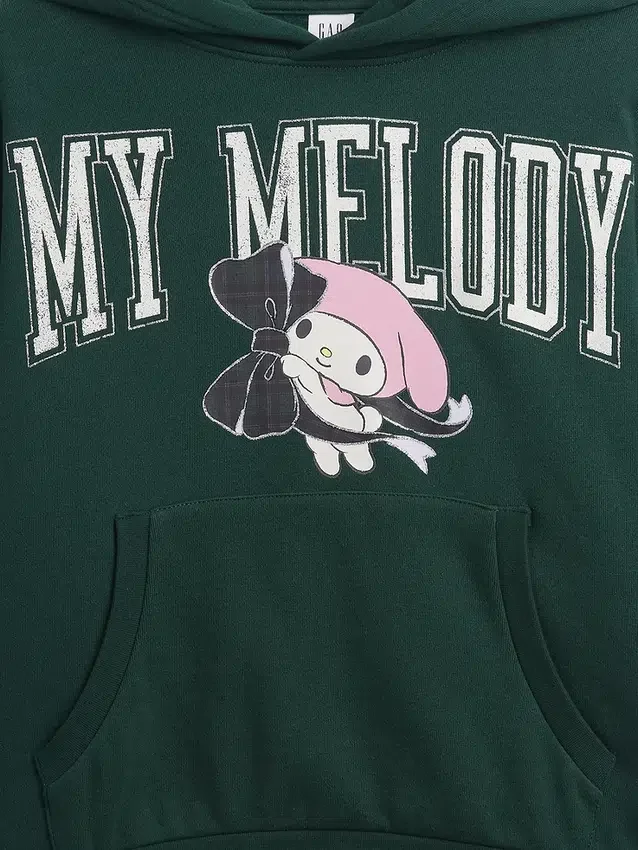 Çocuklar İçin Vintagesoft Oversized Hello Kitty Kapüşonlu Sweatshirt