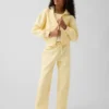 Çocuklar İçin Vintagesoft Rahat Dantel Süslemeli Geniş Paça Jogger Pantolon
