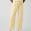 Çocuklar İçin Vintagesoft Rahat Dantel Süslemeli Geniş Paça Jogger Pantolon