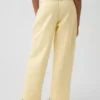 Çocuklar İçin Vintagesoft Rahat Dantel Süslemeli Geniş Paça Jogger Pantolon