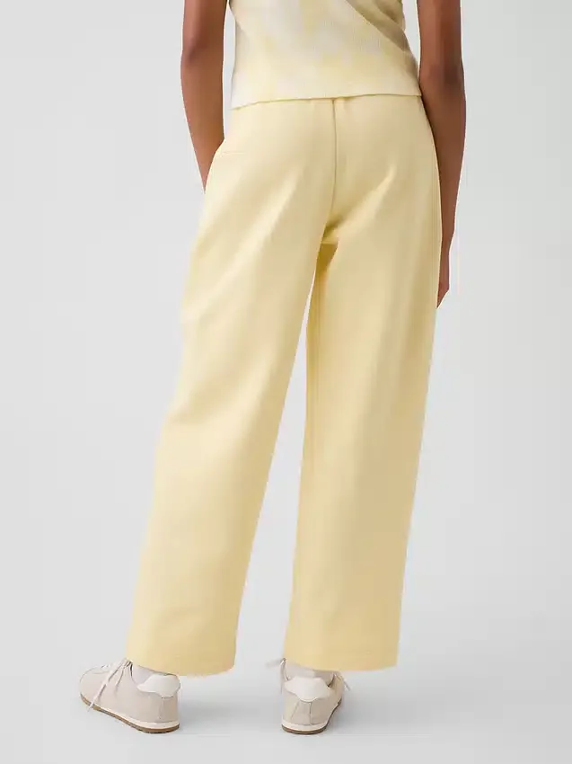 Çocuklar İçin Vintagesoft Rahat Dantel Süslemeli Geniş Paça Jogger Pantolon