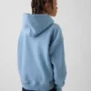 Çocuklar İçin Vintagesoft Rahat Kesim Grafikli Kapüşonlu Sweatshirt