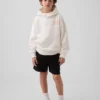 Çocuklar İçin Vintagesoft Rahat Kesim Grafikli Kapüşonlu Sweatshirt