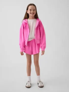 Çocuklar İçin Vintagesoft Rahat Sweat Şortlar