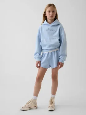 Çocuklar İçin Vintagesoft Rahat Sweat Şortlar
