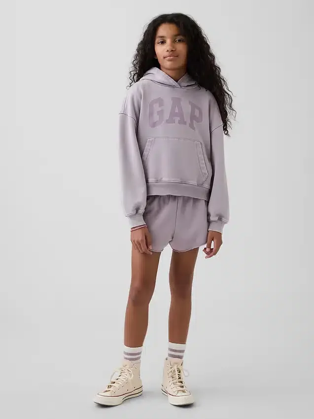 Çocuklar İçin Vintagesoft Rahat Sweat Şortlar