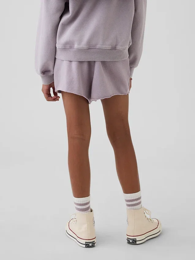 Çocuklar İçin Vintagesoft Rahat Sweat Şortlar
