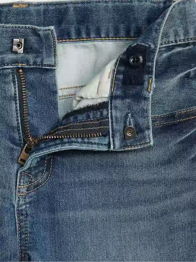 Çocuklar İçin Washwell™ Özellikli Orijinal Kesim Jean'ler