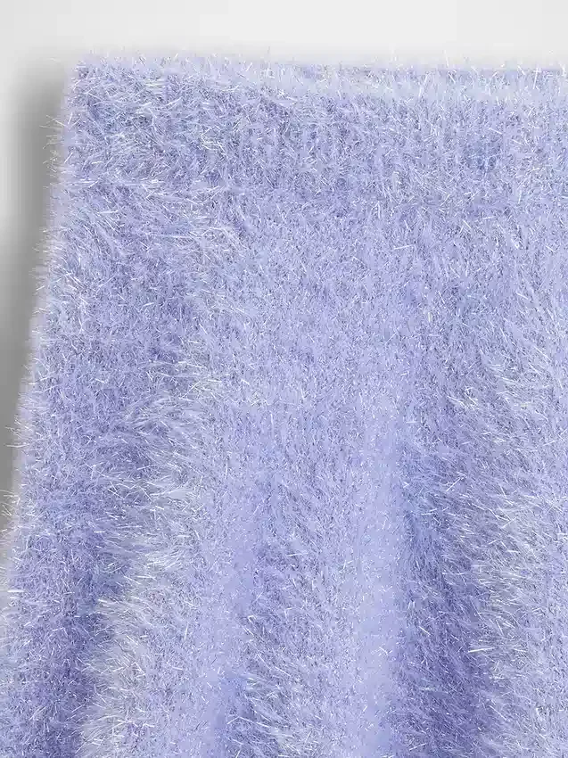 Çocuklar İçin Wicked Tinsel Eyelash Kazak Etek
